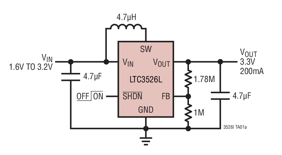 LTC3526LӦͼһ